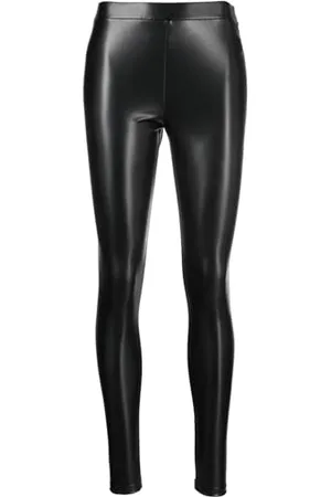 Pinko Damen Ginseng 1 Kunstleder S Leggings, , XL