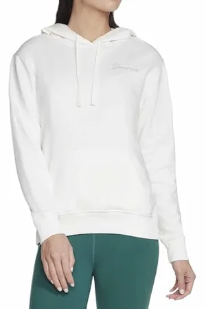 Skechers Damen Signature Pullover Hoodie Kapuzenpullover, , S