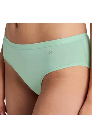 Calida Natural Comfort Slip Damen, Regular Cut, natürlicher Glanz und glatter Griff