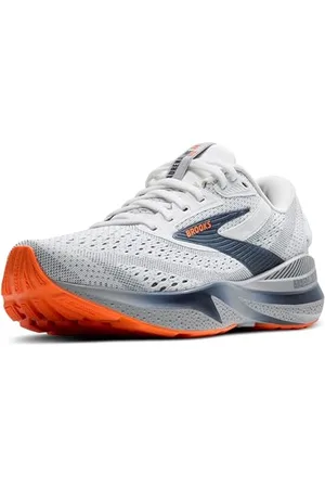 Brooks Herren Adrenaline GTS 24 Sneaker, White/Peatcoat/Alloy, 42 EU
