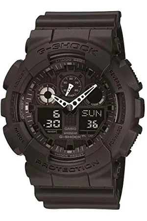 Casio HerrenArmbanduhr Analog-Digital Quarz Harz GA-100-1A1ER