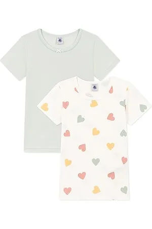 Petit Bateau Mädchen Kurzarm-T-Shirt, , 5 Jahre