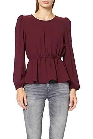 ONLY ONLMETTE DAR L/S O-Neck TOP NOOS WVN