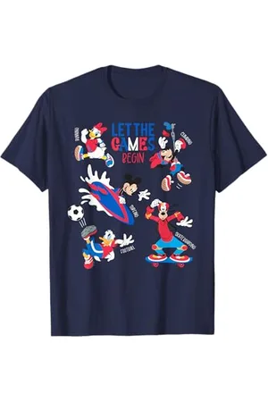 Disney Mickey & Friends Summer Sports Let the Games Begin T-Shirt