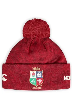 Canterbury Unisex British and Irish Lions Fleece-gefütterter Bommel Hut, , Einheitsgröße