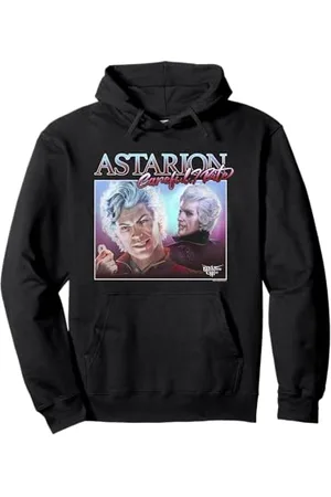 Dungeons & Dragons Careful I Bite Astarion Portrait Pullover Hoodie