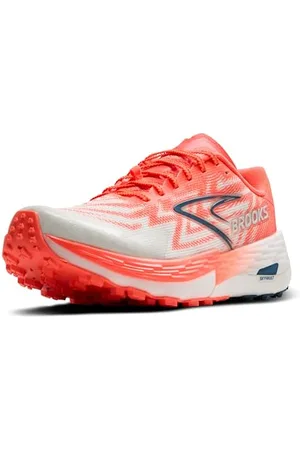Brooks Damen Catamount 4 Sneaker, Bit of Blue/Flame/Legion Blue, 42 EU