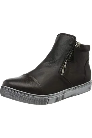Andrea Conti Damen 0346805 Schlupfstiefel, Schwarz (Schwarz 002)