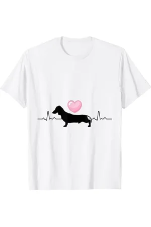 witzige und lustige Sprüche Dackel Spruch Geschenke Dachshund Rauhaardackel Lustig Herzs T-Shirt