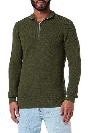 Casual Friday CFKarlo 0092 Half Zipper Knit - Pullover - 20504786, Größe:L, Farbe: