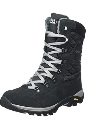 BRUTTING Damen Fenella Schneestiefel, schwarz/grau, 38 EU