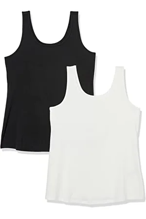 Amazon Damen Tanktop in Übergröße, 2er-Pack, , XL Große Größen