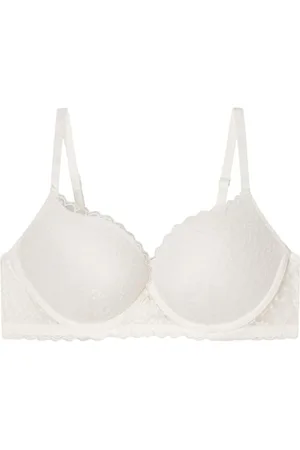 Women secret Damen Sujetador Helankas 1 Gorgeous Push-up-BH Spitze Elfenbein, , 90B