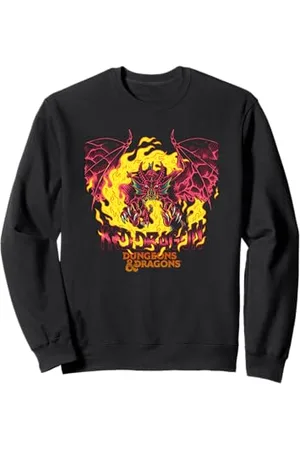 Dungeons & Dragons Flaming Red Dragon Sweatshirt