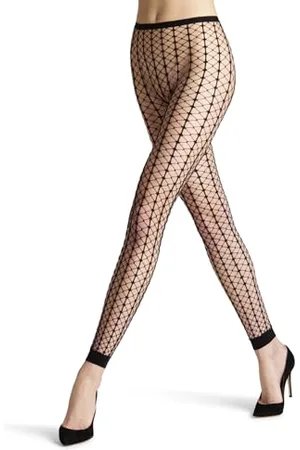 Falke Damen Leggings Paradise Net W Le transparent Gemustert 1 Stück, , XL