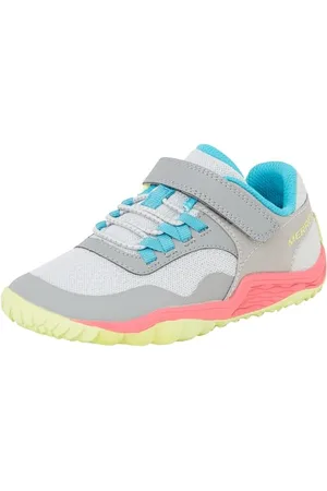 Merrell Trail Glove 7 A/C Sneaker, Grau/Rosa, 38 EU, Grau/Pink, 37 EU