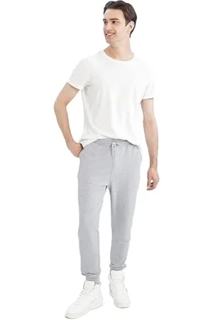 DeFacto Jogginghose für Herrenn - Herren Sporthose für Herrenn Optic LT.Grey Melange,XXL