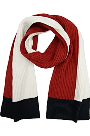 Tommy Hilfiger Herren Striped Scarf Herrenschal, , Einheitsgröße