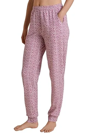Calida Favourites Hose Damen, mit Seitentaschen, aus 100% Baumwolle