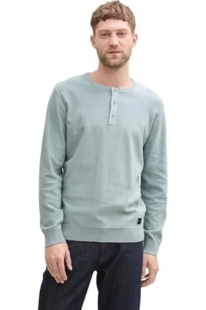 TOM TAILOR Sweatjacke mit Stehkragen, Sapphire Blue, L