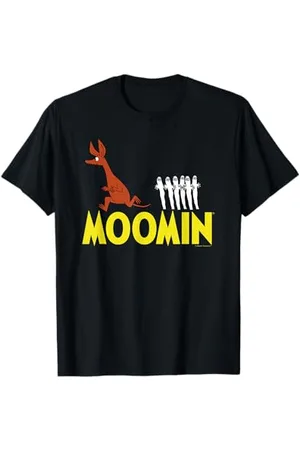 Moomin Mumin Sniff Running From The Spooky Hattifatteners T-Shirt