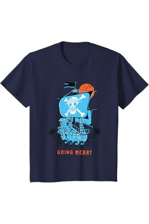 Onepiece Kinder Going Merry Ship Strohhut Piraten Affe D Luffy Kids T-Shirt