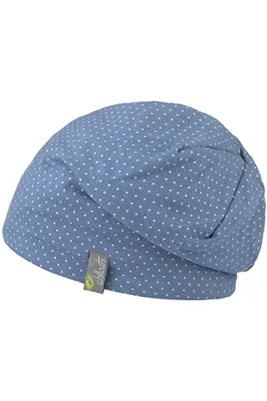 Chillouts Unisex Florence Longbeanie, 43 Blue/White, Einheitsgröße EU