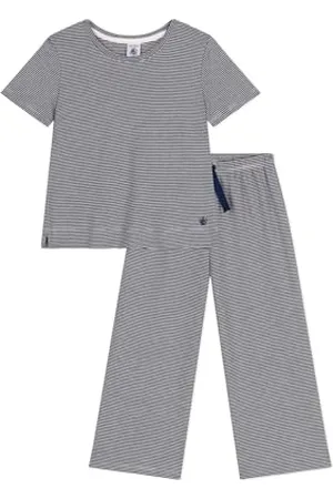 Petit Bateau Mädchen A0CK1 Schlafstrampler, , 4 Jahre