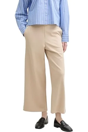 TOM TAILOR Damen High Waist Culotte Hose, , XL