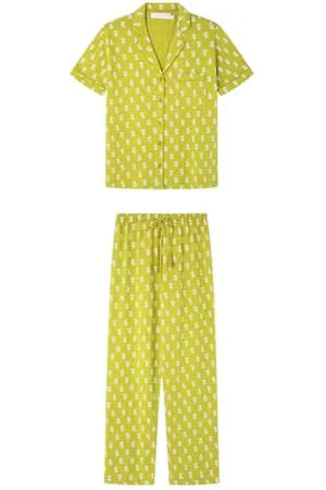 Women secret Damen Long Pyjama Mix and Match Recipe Pyjamas, , XXL
