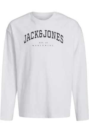 JACK&JONES JUNIOR JJECALEB Varsity Tee LS O-Neck SN MNI