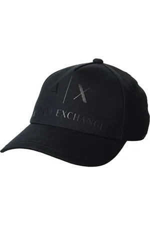 Armani Exchange Damen Essential, Printed Logo Baseball Cap, , Einheitsgröße EU