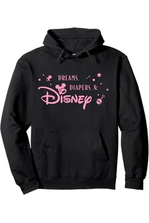 Disney "Dreams, Diapers & " Pink Text Baby
