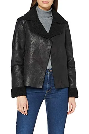 Cartoon Damen 4053/7801 Lässiger Blazer, Black, M