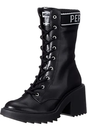 Pepe Jeans Damen BOSS Logo Boots, , 38 EU