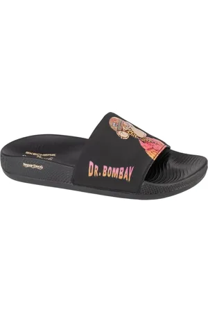 Skechers Herren Slides, Black, 47.5 EU