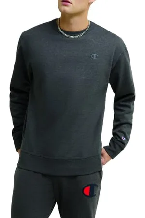 Champion Herren, Powerblend, Fleece, Crewneck for Men (Reg. Or Big & Tall) Sweatshirt, , XXX-Large Groß