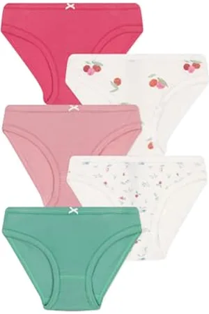 Petit Bateau Mädchen A0D2H Höschen, , 8 Jahre (5er Pack)