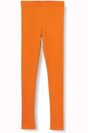 Green Cotton Alfa Rib Leggings