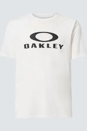 Oakley Unisex-Erwachsene O Bark kurzen Ärmeln T-Shirt, weiß/schwarz, XX-Large