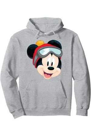 Disney Mickey Mouse Winter Sports T-Shirt Pullover Hoodie