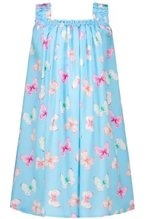 Salt & Pepper BY KIDS PARK Female Girls Summer Dress Butterflies Kinderkleid, , 122 EU