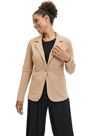 Cartoon Damen Casual-Blazer mit Reverskragen ,34