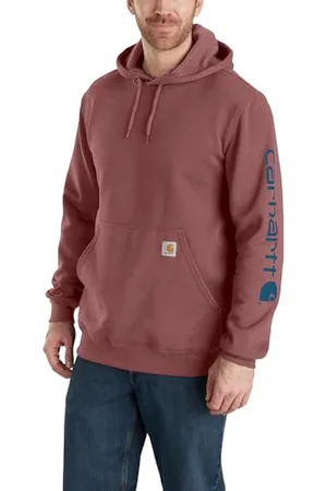 Carhartt Herren Sleeve Logo Hooded Sweatshirt Kapuzenpullover, , XS
