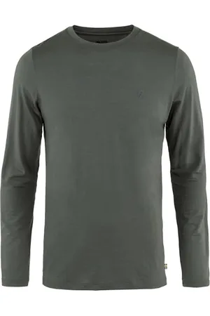 Fjällräven Herren Abisko Wool LS M, Black, S