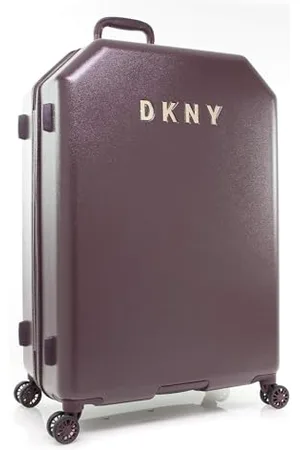 DKNY Metall-Logo aufrecht mit 8 Spinner-Rädern Gepäck, , 28 Inch Upright, Metall-Logo aufrecht mit 8 Spinner-Rädern Gepäck