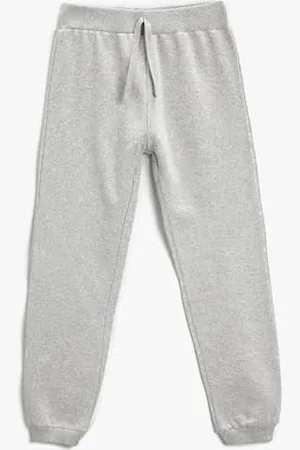 Koton Girl Printed Jogger Sweat Bottoms Drawstring