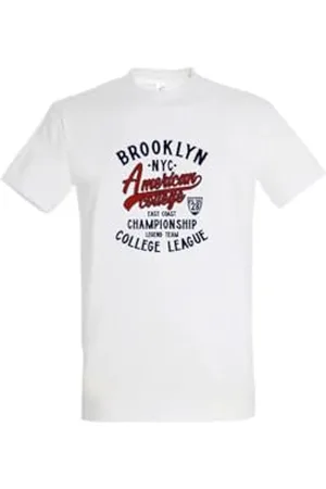 American College Unisex Herren Damen Manner Frauen T-Shirt, , XL