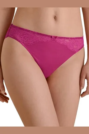 Calida Modal Sense Slip Damen, Regular Cut, mit floraler Spitze