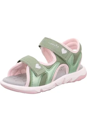 Superfit Pebbles Sandale, Hellgrün/Rosa 7500, 33 EU